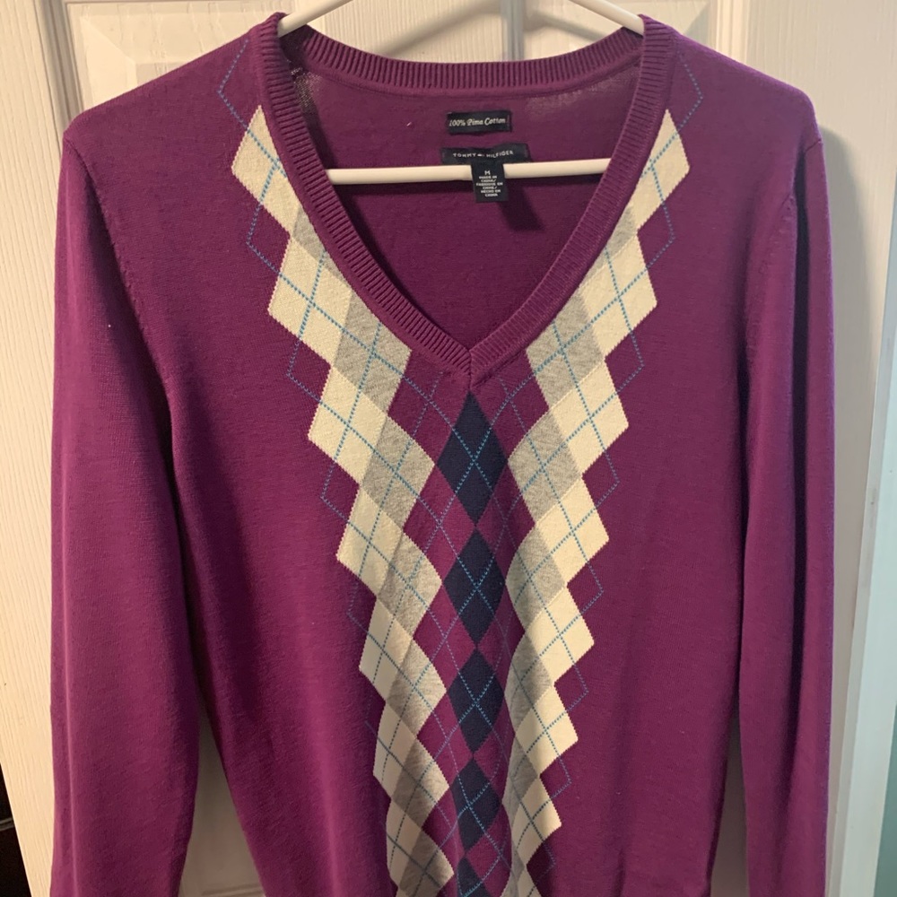 V-neck sweater